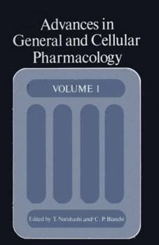 Paperback Advances in General and Cellular Pharmacology: Volume 1 Book