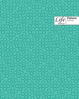 Paperback Ringed Dots Pattern Composition Notebook Book