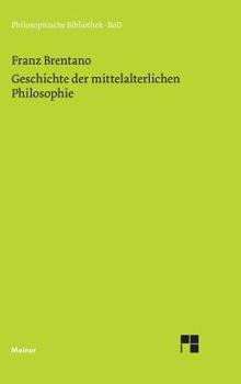 Hardcover Geschichte der mittelalterlichen Philosophie im christlichen Abendland [German] Book