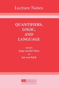 Paperback Quantifiers, Logic and Language Book