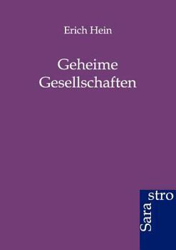 Paperback Geheime Gesellschaften [German] Book