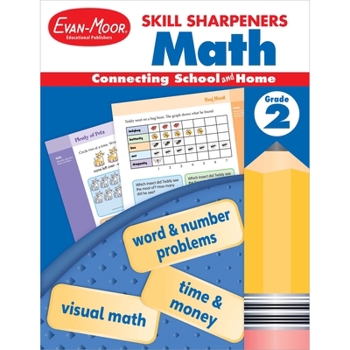 Paperback Skill Sharpeners: Math, Grade 2 Book
