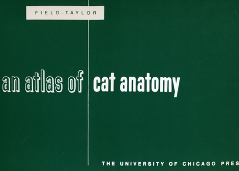 Paperback An Atlas of Cat Anatomy Book