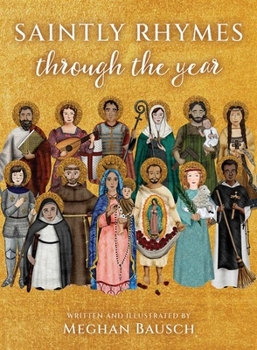 Hardcover Saintly Rhymes Through the Year Book