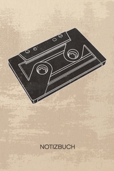 NOTIZBUCH A5 Dotted: Hip Hop Musik Notizheft GEPUNKTET 120 Seiten - Oldschool Party Notizblock 90er Jahre Party Skizzenbuch - Vintage Geschenk f�r Retro Liebhaber Vintage Liebhaber 90er Kind