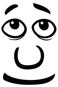 Smiley Emoticon: Notizbuch DIN A5 Blanko 120 Seiten Gesicht Lustige Mimik Comic Smilie Emotion Lachen Funny  Blick Laune Ausdruck Geschenkidee & ... Planer Tagebuch Notizheft Notizblock