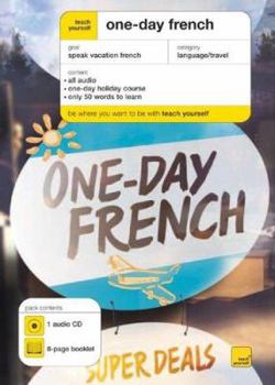 Audio CD Teach Yourself One-Day French (Book + 1cd) [With Book] Book