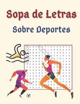 Paperback Sopa de Letras Sobre Deportes: Sports Word Search in Spanish [Spanish] Book