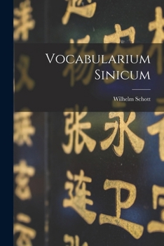 Paperback Vocabularium Sinicum [Chinese] Book