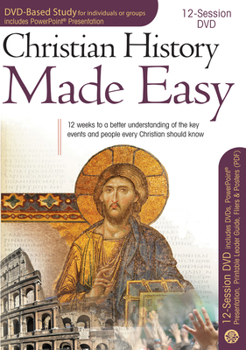 Misc. Christian History Made Easy 12-Session DVD Based Study Complete Kit Book
