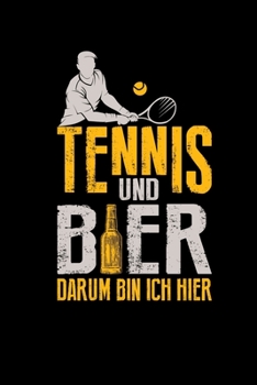 Tennis Und Bier: Weihnachtsgeschenk Tennisspieler - Taschenkalender 2020 A5 Monatsübersicht 120 Seiten Kariert (German Edition)
