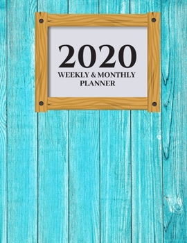 2020 Weekly & Monthly Planner: Planner And Journal Organizer 2020 | Planner Calendar 2020