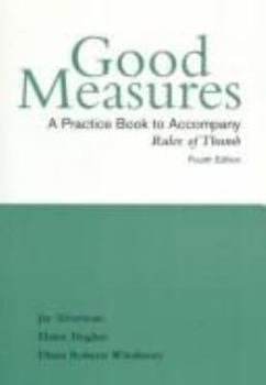 Paperback Good Measures: Practice Book to Accompany Rules of Thumb Book