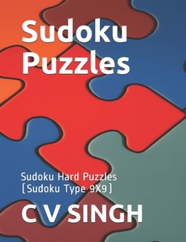 Paperback Sudoku Puzzles: Sudoku Hard Puzzles (Sudoku Type 9X9) Book