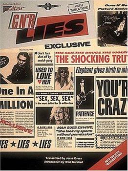 Paperback Guns N' Roses - Lies Book