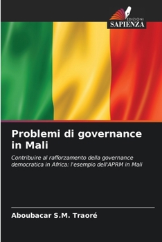 Paperback Problemi di governance in Mali [Italian] Book