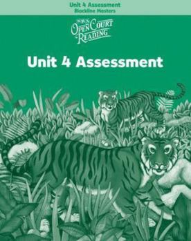 Paperback Open Court Reading: Unit 4 Assessment Blackline Masters Level 2 Book