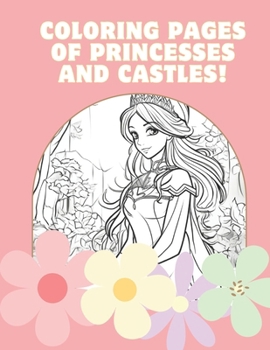 Paperback Princess coloring pages: Princess coloring pages Book