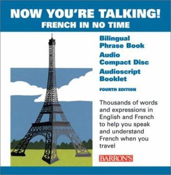Paperback Now You're Talking French with CD [With CD] Book