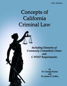 Unknown Binding Concepts of California Criminal Law Book