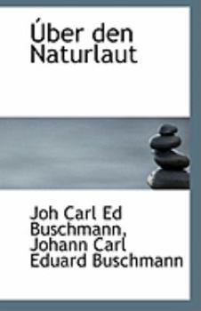 Paperback Uber Den Naturlaut Book