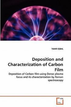Paperback Deposition and Characterization of Carbon Film Book