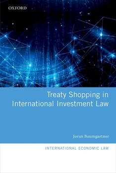 Hardcover Treaty Shopping in International Investment Law Book