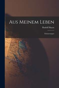 Paperback Aus Meinem Leben: Erinnerungen Book