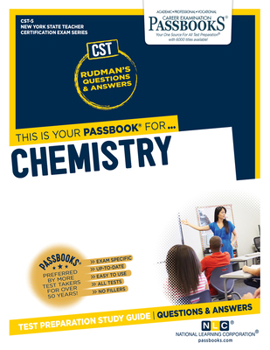 Paperback Chemistry (Cst-5): Passbooks Study Guide Volume 5 Book