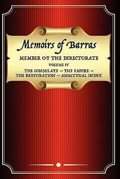 Paperback Memoirs of Barras Vol 4 Book