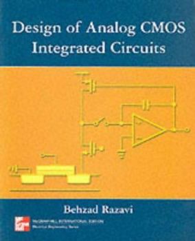 Paperback Design of Analog CMOS Integrated Circuits Book