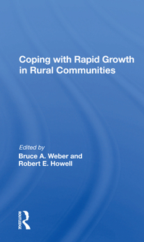 Paperback Coping with Rapid Growth in Rural Communities Book