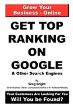 Paperback Get Top Ranking On Google And Other Search Engines Book
