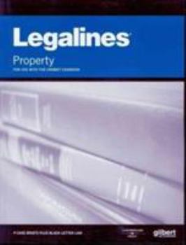 Hardcover Legalines on Real Property, 9th, Keyed to Cribbet Book