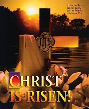 Loose Leaf Christ Is Risen Easter Sunrise Bulletin, Large Size (Package of 50) Book