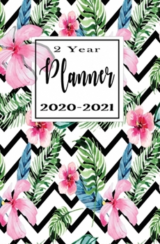 Paperback 2020-2021 Planner 2 Year: Two Years Planner Calendar Personalized January 2020 up to December 2021 Business Planners without Holidays Contains e Book