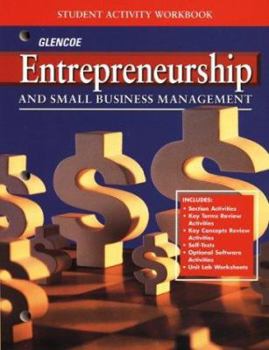 Paperback Entrepreneurship and Small Business Management, Student Activity Workbook Book