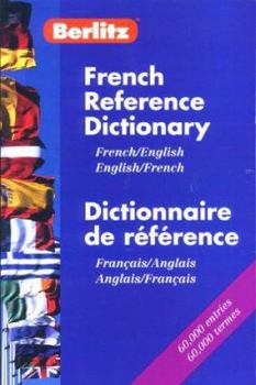 Paperback Berlitz French/English Reference Dictionary Book