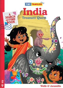 Hardcover Tiny Travelers India Treasure Quest Book