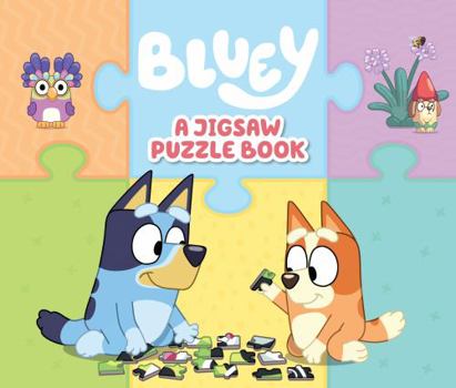 Hardcover Bluey: A Jigsaw Puzzle Book