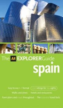 Paperback AA Explorer Spain Book