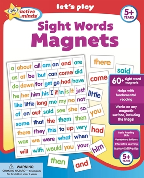 Misc. Active Minds Sight Words Magnets Book