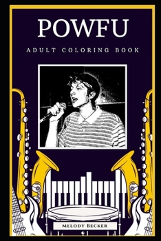 Paperback Powfu Adult Coloring Book: Fun Anti-Stress Coloring Book for Adults Book