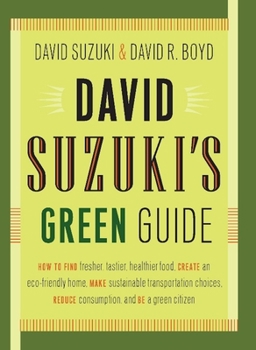 Paperback David Suzuki's Green Guide Book