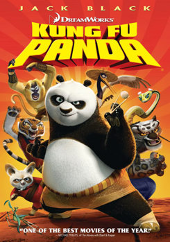 DVD Kung Fu Panda Book