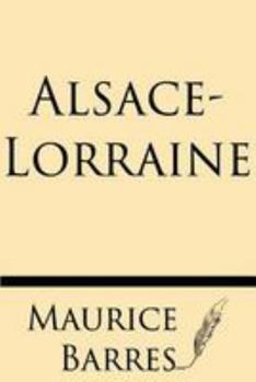 Paperback Alsace-Lorraine [French] Book