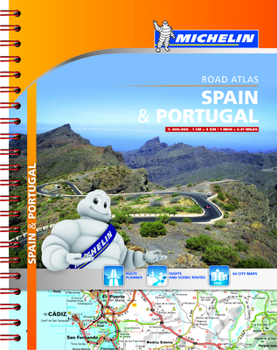 Michelin Spain & Portugal Tourist and Motoring Atlas: Sprial Edition (Michelin Tourist and Motoring Atlas : Spain & Portugal)
