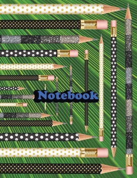 Paperback Notebook: Pencils Kingdom 17 Notebook; Lined Notebook Journal, Ruled notebook college - 120 Pages - Large (8.5 x 11 inches) Book