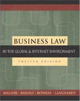 Hardcover Business Law: The Ethical, Global, and E-Commerce Environment with Powerweb and Student DVD Book