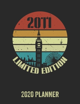Paperback 2011 Limited Edition 2020 Planner: Daily Weekly Planner with Monthly quick-view/over view with 2020 Planner Book